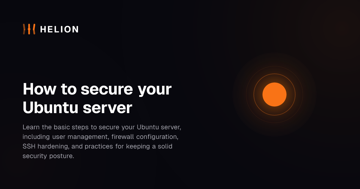 How to secure your Ubuntu server
