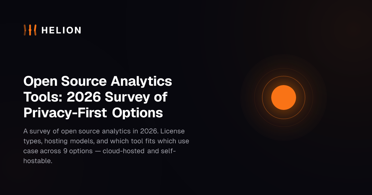 Open Source Analytics Tools: 2026 Survey of Privacy-First Options